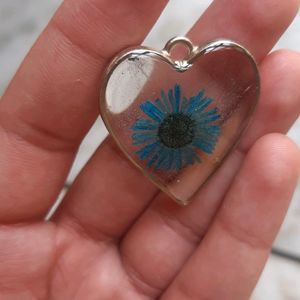 Blue Flower Pendant