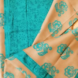 Beautiful Cotton Fabric Complete  Suit Material