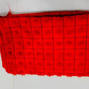 Women Red Scarf