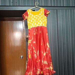 Shibori Dress Extra Margins Available To Extend