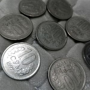 Uzbekistan CYM Coins
