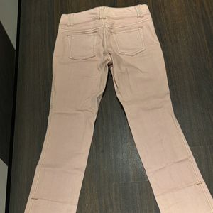 GAP Pink Denim Straight Fit