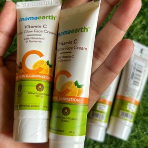 Mamaearth Vitamin C DailyGlow Face  Cream Pack4 Of