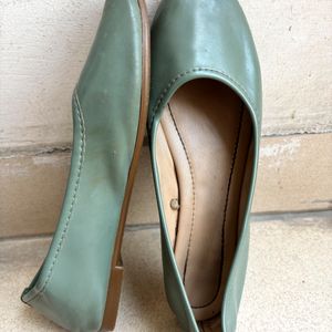 Olive Green Flat Ballies