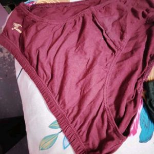 Maroon Cotton Panty