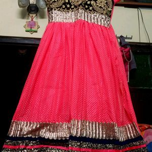 Ethnic Long Anarkali With Dupatta⚡