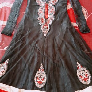 Net Anarkali Kurti