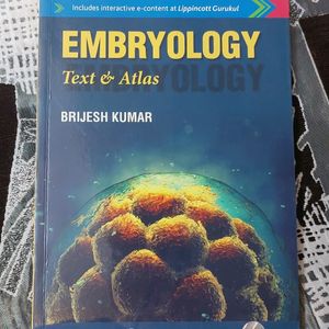 Embryology Text And Atlas