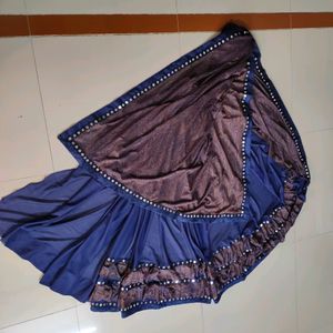 Frill laycra saree