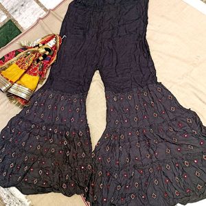 Combo Of Gujrati Pattern Sharara