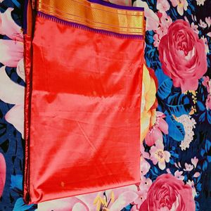 Women Silk Saree With Stitched Blouse