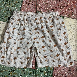 Chai Printed Shorts 😋