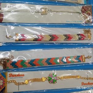 Gold Plated Rakhi