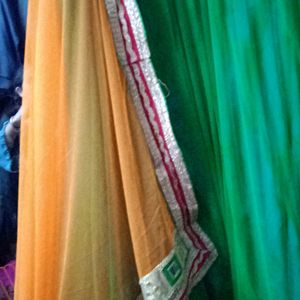 Green Lahenga & Dupatta