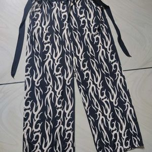 Abstract Printed Stretchable Trousers