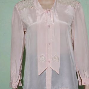 Peach Korean Style Top