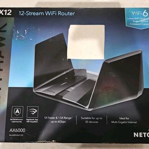 Netgear RAX200 Black Nighthawk AX12 ROUTER