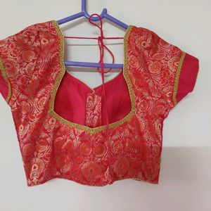 Traditional Zari Weaved Blouse