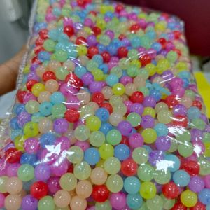 Multi Colour Beads 8 mm Half Kg