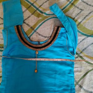 Fantabulous Aqua Blue Kurta