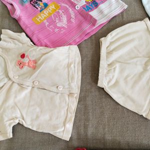 Combo Of New Born Baby Clothes