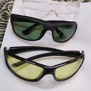 3 In 1 Day Night Vision Glasses