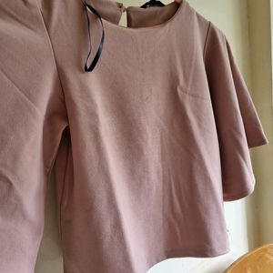 Wardrobe Dusty Rose Color Formal Top