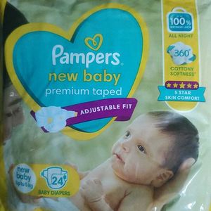 Pampers Nb Premium Tape Type With Wetnes Indicator