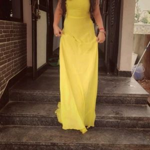 Beach Yellow Gown