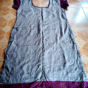 Grey & Indigo Kurta