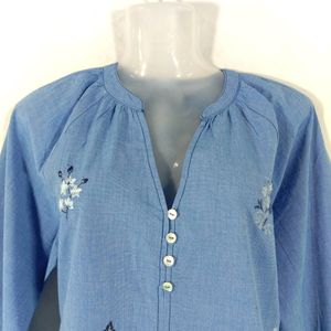 Blue Casual Kurta (Women's)