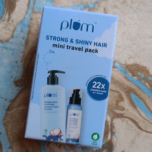 (New) Plum Goodness Haircare Combo Mini Travel Pac