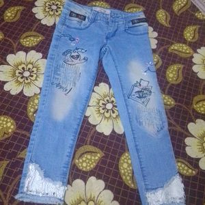 Girls Denim Jeans