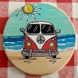 Beach Style Fridge Magnet 1