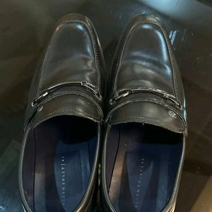 ALLEN SOLLY new Black Men Loafers