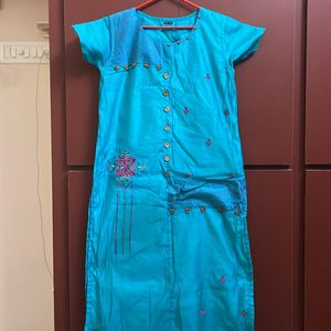 Blue Kurti