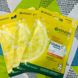 Garnier Vitamin C Masks