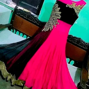 Rose Pink Party wear Gown🌸💕