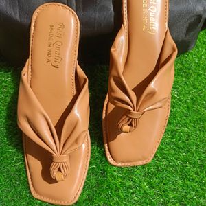 Trendy Stylish Brown Flat With Dr. Sole