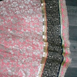 Valvet Blouse Lehenga Choli With Heavy Dupatta