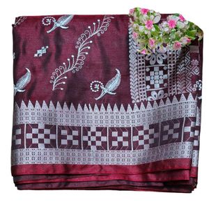 Banarsi Satan Saree Full Embroidery Work