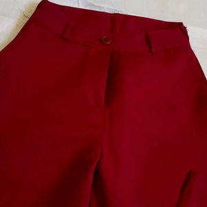 Maroon Formal Pant