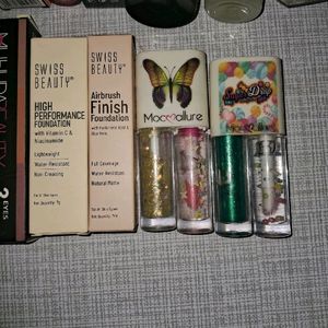 14 Makeup  Combo Items Free Shampoo