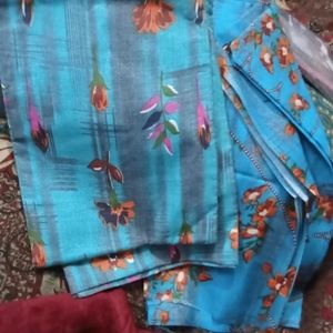 Cotton Suit With Dupatta