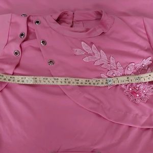 Pink Full Length Frock