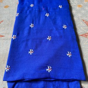 One Day Rs 500 Offer, Brand New Emb Handloom Saree