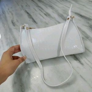 New White Sling Hand Bag