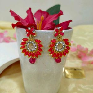 Pink Earrings