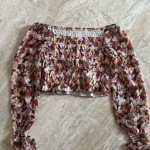 Floral Print Top