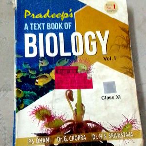 Pradeep Biology Book 11 Class